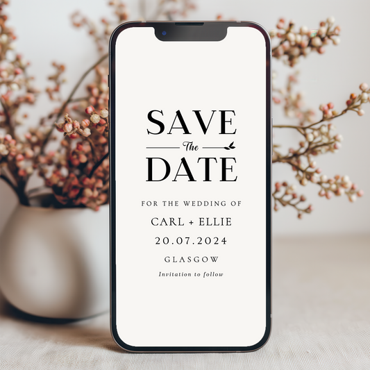 Electronic Save the Date