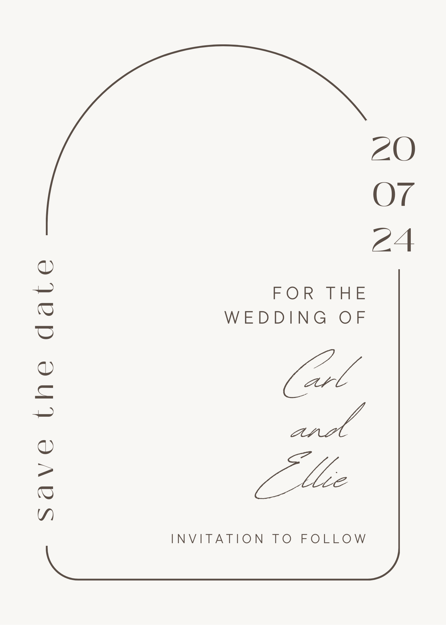 Wedding Stationery, Save the Date, E-Invite, Personalised Stationery, Wedding, E-Save the Date, electronic, Personalised