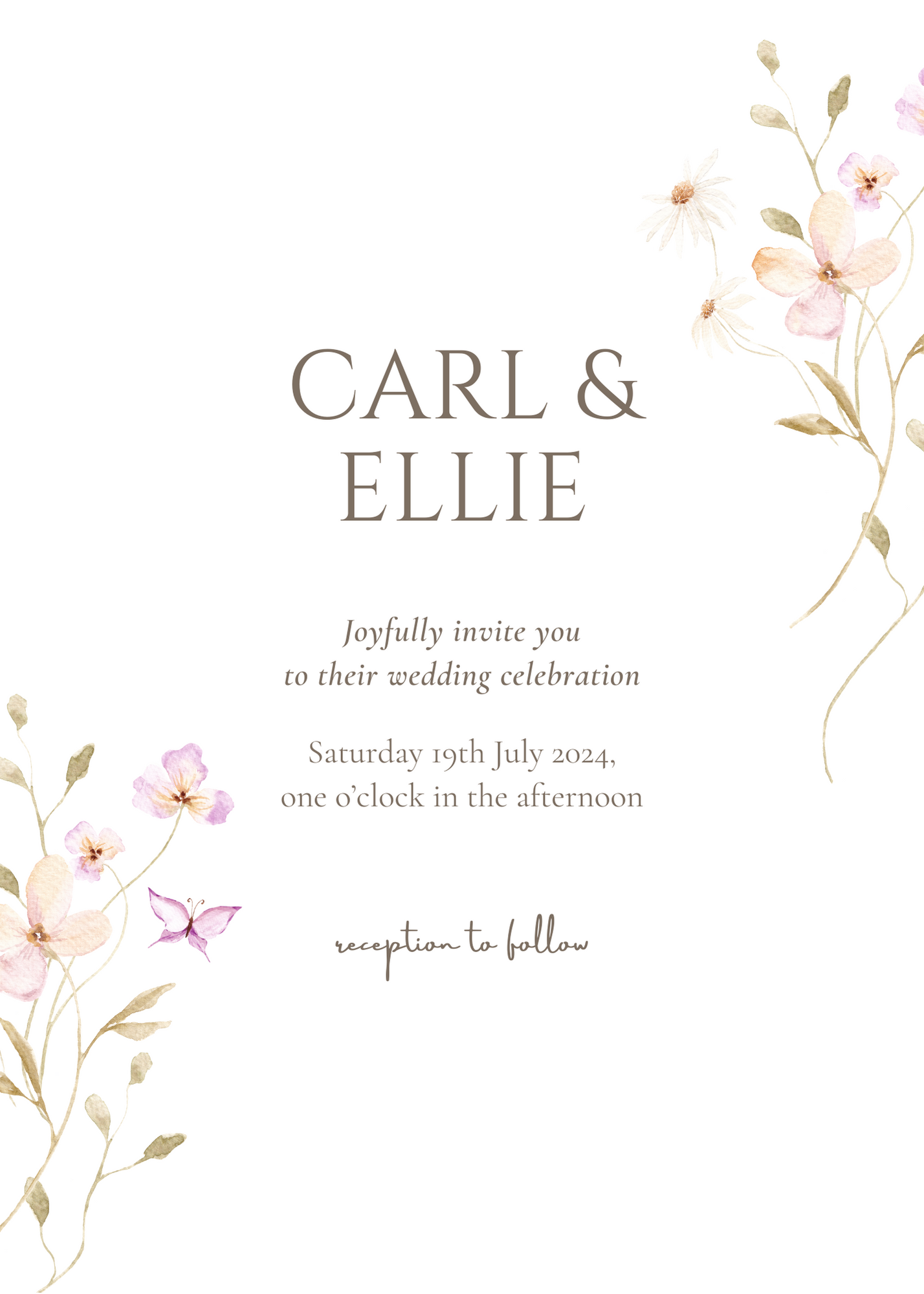 Wedding Stationery, Save the Date, E-Invite, Personalised Stationery, Wedding, E-Save the Date, electronic, Personalised