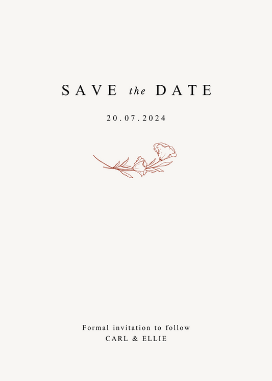 Wedding Stationery, Save the Date, E-Invite, Personalised Stationery, Wedding, E-Save the Date, electronic, Personalised