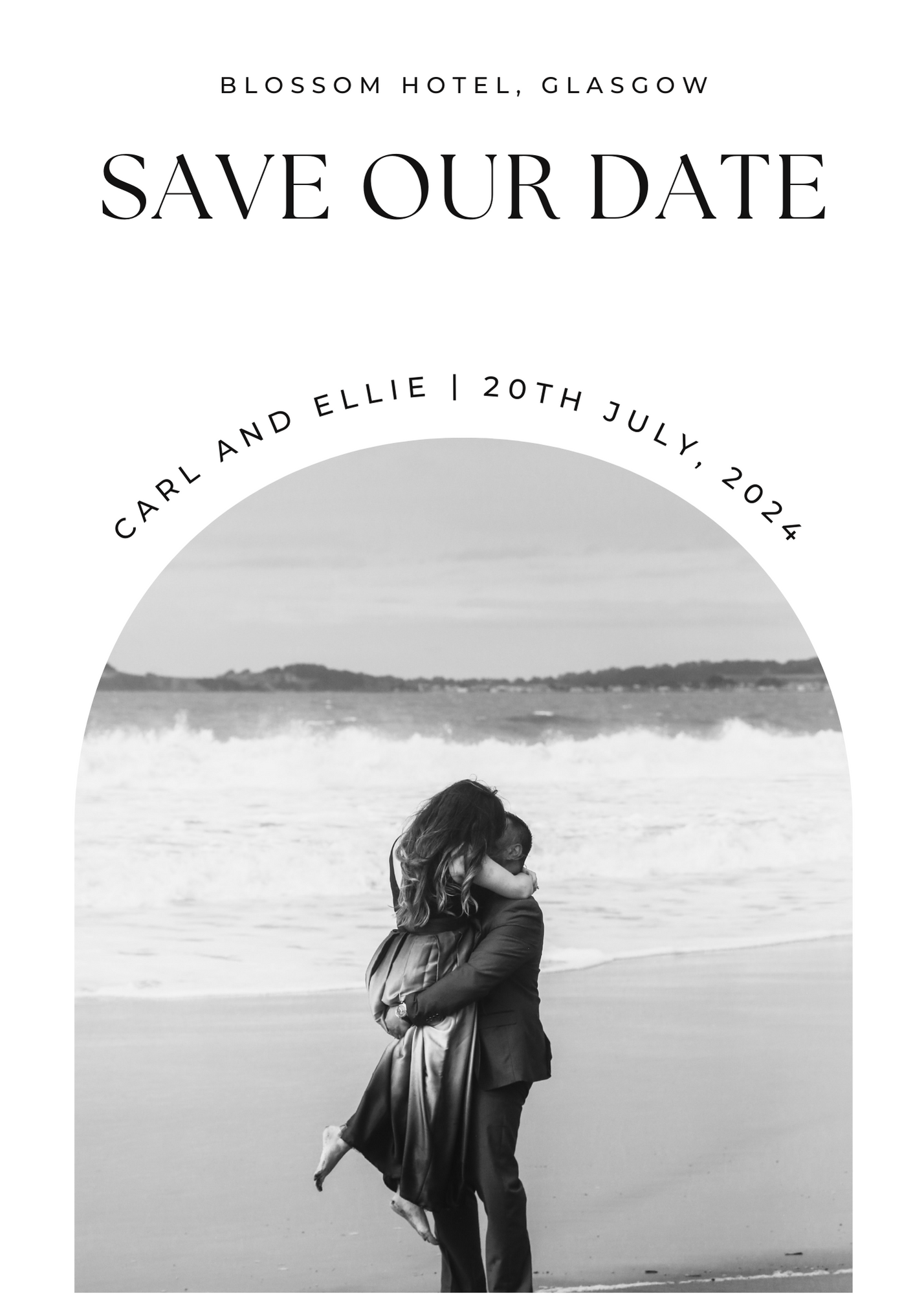 Wedding Stationery, Save the Date, E-Invite, Personalised Stationery, Wedding, E-Save the Date, electronic, Personalised