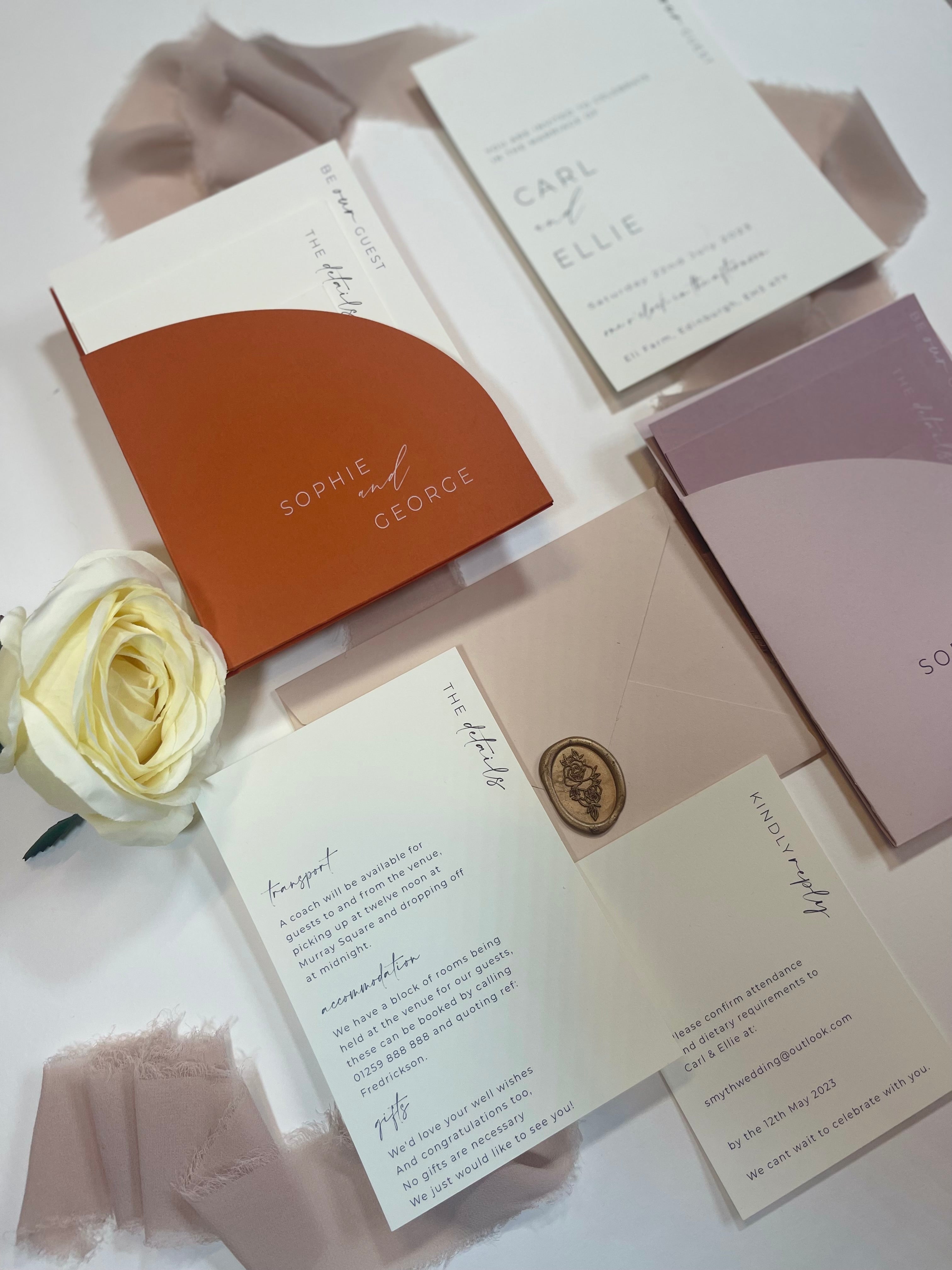 Wedding Stationery, Save the Dates, Invitations, Card Options, Coloured Card, Luxe Card, RSVP, Bespoke, personalised, handmade, crafted for you